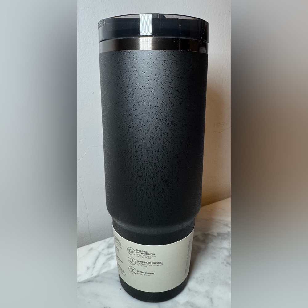 ✨🆕 Stanley 30 oz Shadow Moon Quencher ProTour Flip Straw Tumbler W/ White Handle - Picture 4 of 6